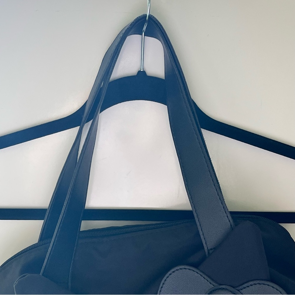 large Hello Kitty Black Tote with Bow Accent - Picture 5 of 7